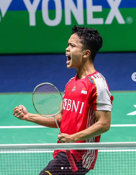 Anthony Sinisuka Ginting masih menjadi penghuni Pelatnas PBSI di tahun 2026.