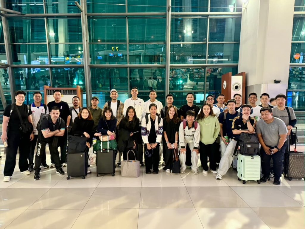 Tim Pelatnas Bulu Tangkis Indonesia terbang ke Inggris dari Bandara Internasional Soekarno-Hatta pada Selasa malam (24/2/2026).