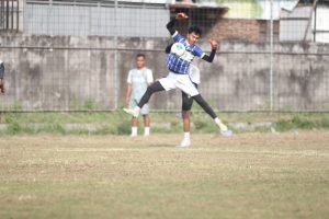 Celebest FC saat latihan sebagai persiapan menghadapi Pasuruan United