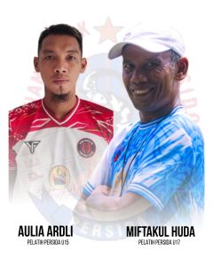Dua sosok pelatih yang akan menangani Persida U15 dan U17.